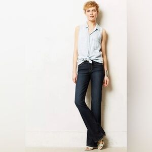 Anthropologie PAIGE Hidden Hills Boot Cut Jeans - 26 x 32